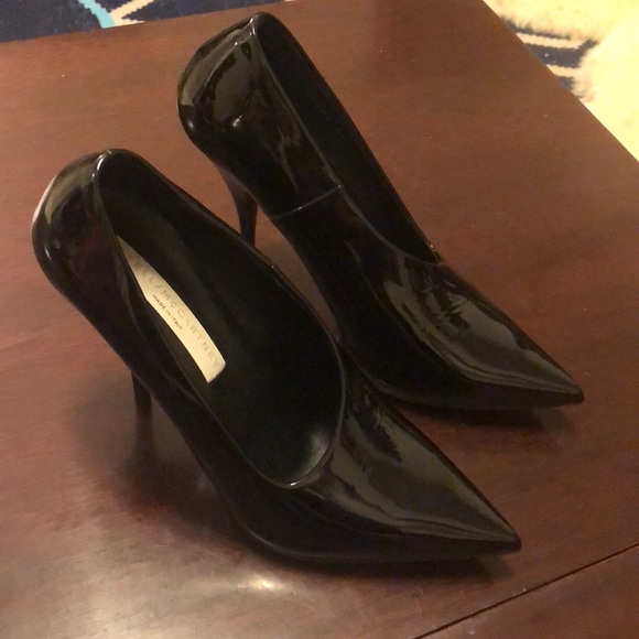 Stella McCartney Shoes - Stella McCartney black vegan leather heels. Sz 36.